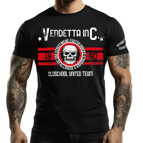 Vendetta inc männer kurzarm - vendetta, inc.