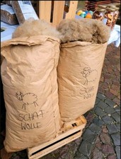 Schafwolle Rohwolle