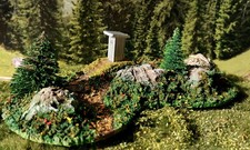 Noch Egi ? Holz H0 923 Diorama  alt antik 50er Jahre