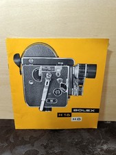 Bolex broschüre h8 - bolex, h