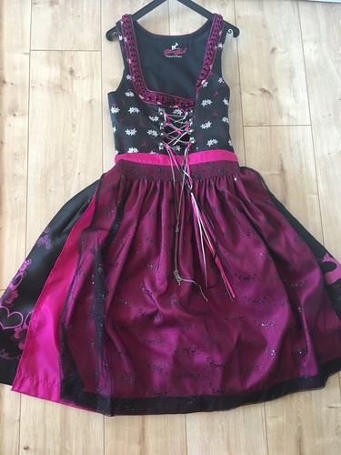 Dirndl schwatz pink - dirndl, schwatz/pink