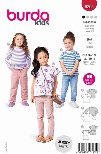 Schnittmuster mädchenshirt - schnittmuster,