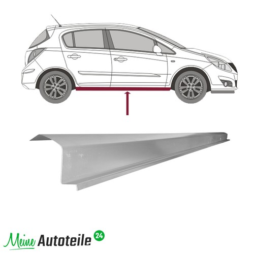 Schweller reparaturblech links - reparaturblech,