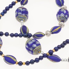 Kette mit Murano Glas Mosaik