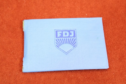 Fdj ausweis zentralrat der - fdj,,