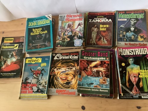 Horror romane vintage sammlung - horror,