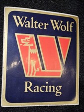 Walter Wolf Racing Motorsport Aufkleber Sticker Original Alt Vintage Ca 6,5x9cm
