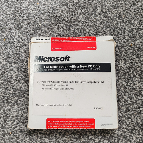 Microsoft works suite - works, 99