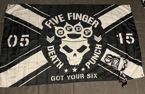 Five finger death punch banner - punch,