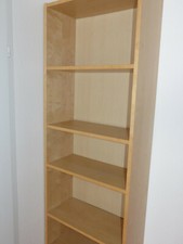 IKEA Bücherregal brau, BTH: 60 x 37 x 202, gebraucht, mit Einlegeböden