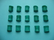 Timpo 15x Decke / Sattel Decken in GRÜN für Mexikaner Cowboys & Indianer Figuren