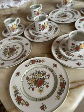 6 Kaffeegedecke Summerday Villeroy&Boch 6 Teller 6 Tassen 6 Untertassen Service