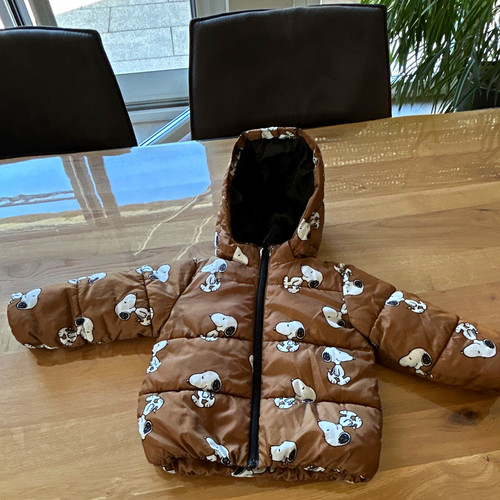 Winter jacke mit kapuze - h&m,