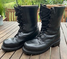 Original Springerstiefel BW, Größe 40,5 (40 1/2), Kampfstiefel, gepflegt, top