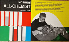 Kosmos All-Chemist, Allchemist Chemiekasten inkl. Anleitung, neuwertig, antik