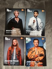4 Autogrammkarten Dr. Nice 2025 handsigniert ZDF