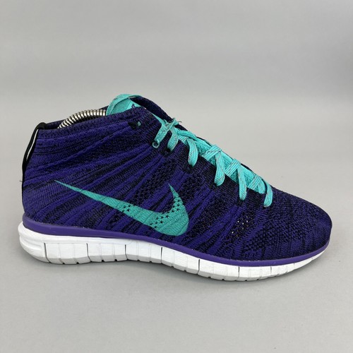 Nike flyknit chukka - chukka, lila