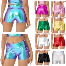 DE Sexy Damen Shorts Glänzend