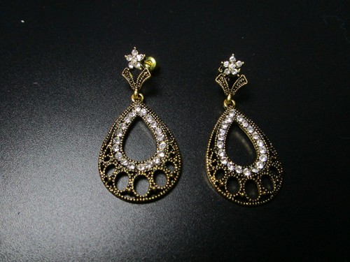 Vintage statement ohrringe - vintage,