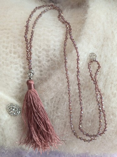Kette boho edelstahl mit - kette,