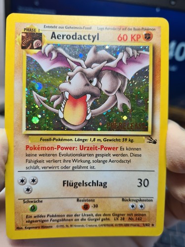 Aerodactyl fossil holo - aerodactyl,