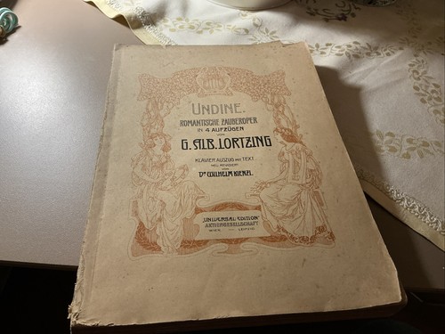 Klavierauszug noten lortzing - klavierauszug, noten,