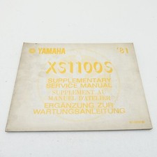 Original Yamaha XS 1100 S Zusatz Werkstatthandbuch Reparaturanleitung C3990