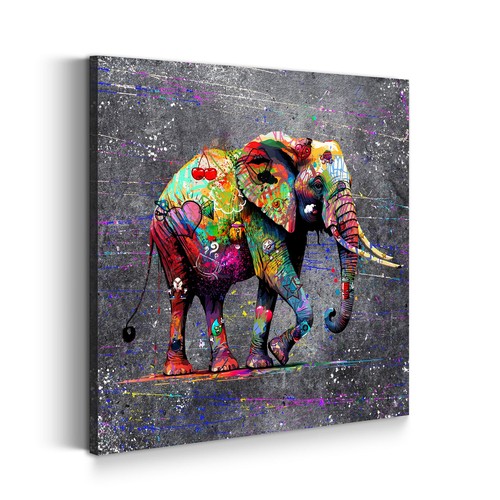 Elefant graffiti street - elefant,