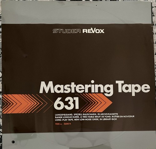 Revox mastering tape 631 - revox,