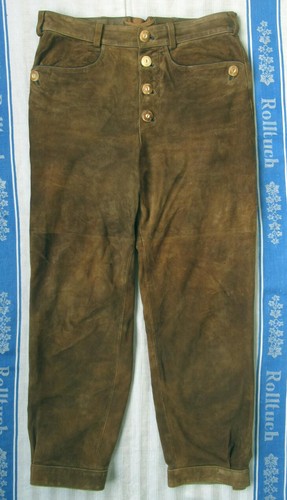 Braune lederhose antik - braune, antik-style