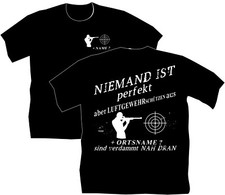 T-Shirt Luftgewehr Schütze
