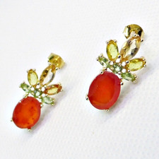 Oval Karneol Saphir Peridot