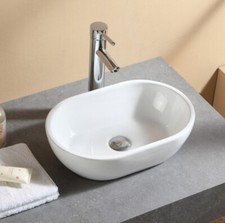  Omeere 1x Keramikwaschbecken