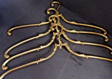 4 Kleiderbügel Messing sehr gut erhalten