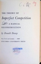 The Theory of Imperfect