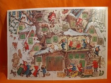 Nostalgischer Adventskalender Wichtel Glitter (Fritz  Weingarten)
