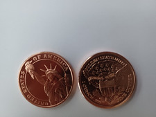 1 Kupfermünze 1 Oz-Unze  -Statue of Liberty-MEDAILLE-Neu, Geschenk,