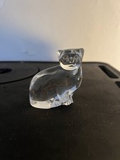 Villeroy & Boch Katze Glasfigur Skulptur 