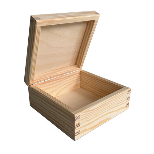 Holzbox 5x12 5x6 - 12,5x12,5x6, mit