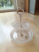 Etagere Glas Kristalloptik