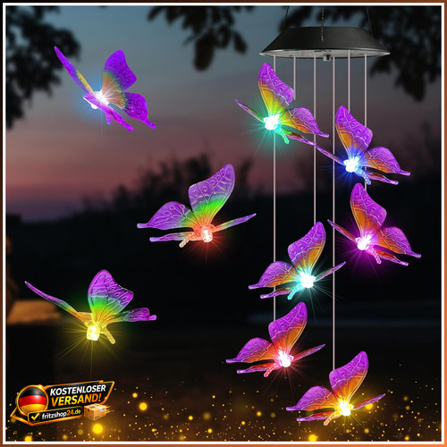 Solar windspiel schmetterling - solar,