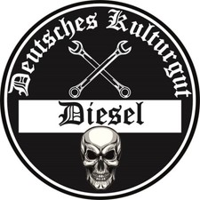 Diesel Deutsches Kulturgut Aufkleber für Innenscheibe! 2 Stück Umweltplakette 
