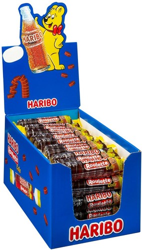 Haribo roulette cola - roulette, rollen