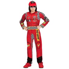 - Kinderkostüm Rennfahrer