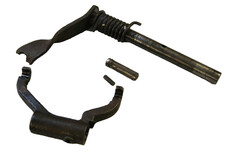 Schaltgabel und Klaue am