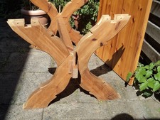 Landhaustischfüße mit noch anzupassender Tischplatte  ca 80x150 cm