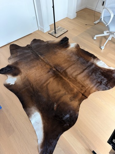 Teppich kuhfell braun - kuhfell,