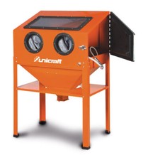 Sandstrahlkabine Sandstrahlgerät Sandstrahlanlage Unicraft SSK 2 220 L max 8 bar