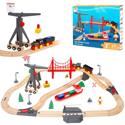 Holzeisenbahn set zug kinder - set,