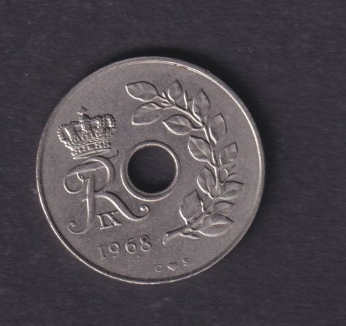 Dänemark 1968 erz münze - 25,